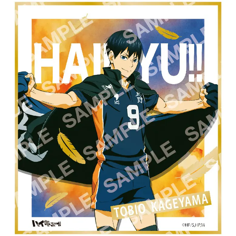 Haikyuu!! To The Top Gilding Shikishi Tobio Kageyama
