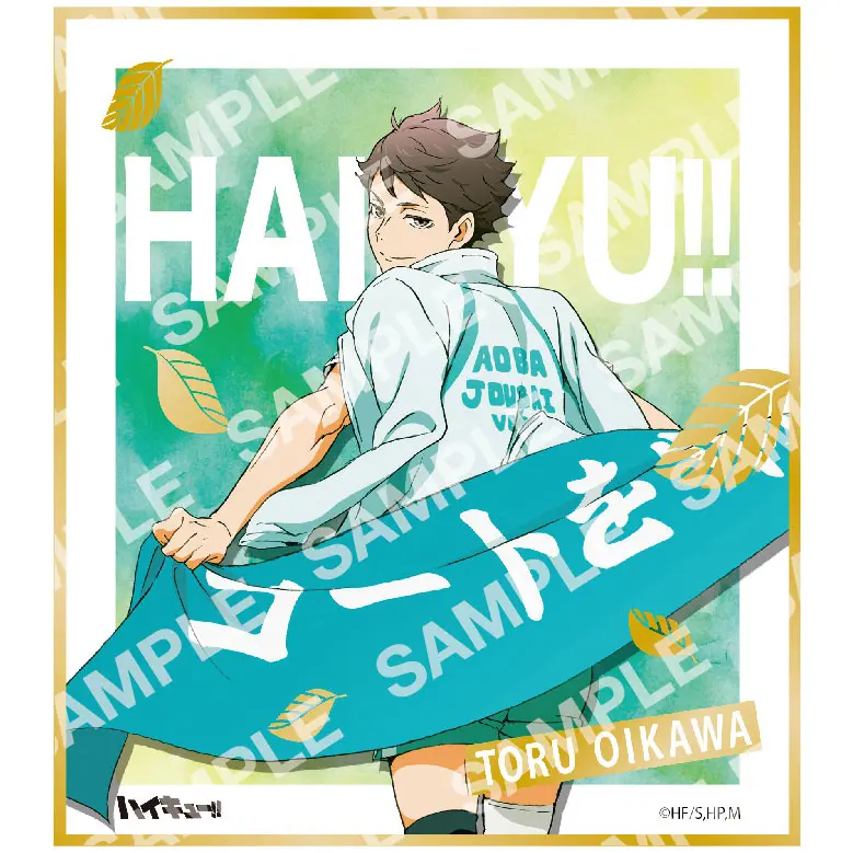 Haikyuu!! To The Top Gilding Shikishi Toru Oikawa