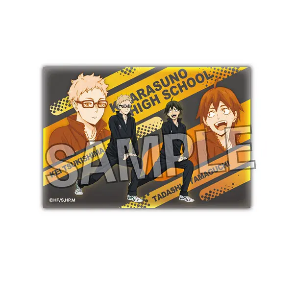 Haikyuu!! Warming Up Duo Button Kei Tsukishima & Tadashi Yamaguchi