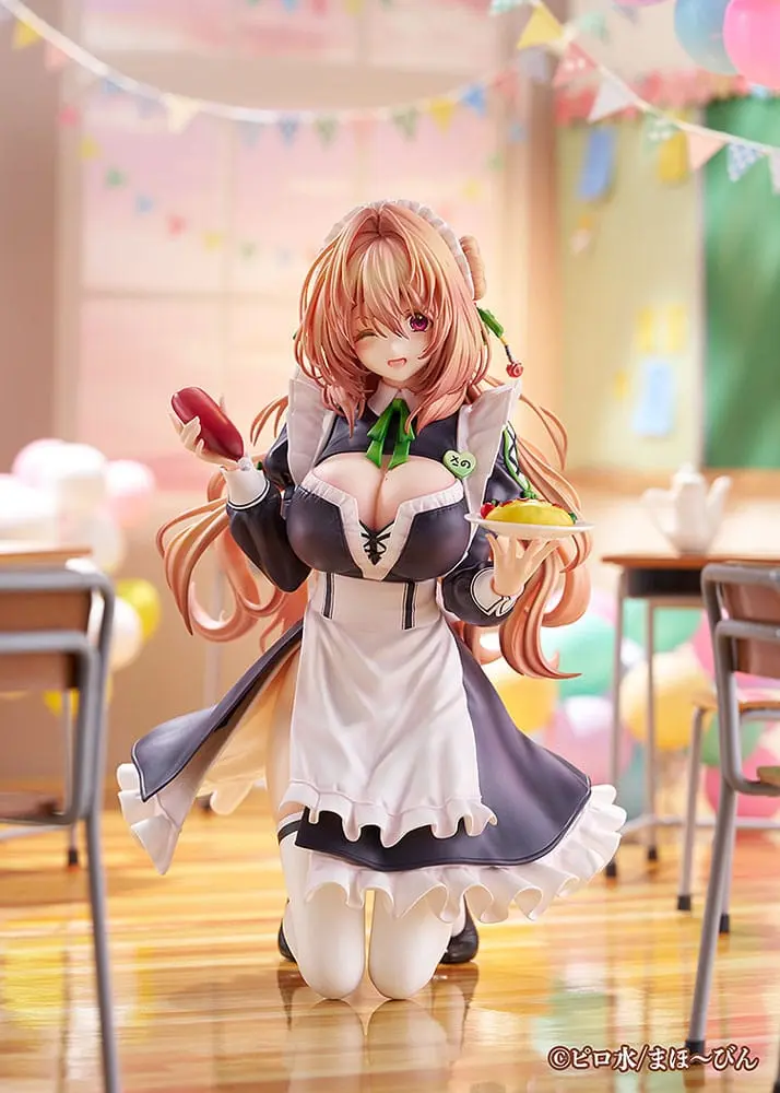 Hanikami Kanojo PVC Statue 1/6 Maid Maison Hanikami Kanojo Sano Hiiragi 20 cm