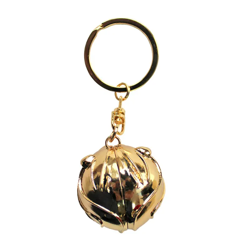 Harry Potter - Goldener Schnatz (Golden Snitch 3D) - Metall Schlüsselanhänger - Ø 3,5 cm - ABYstyle
