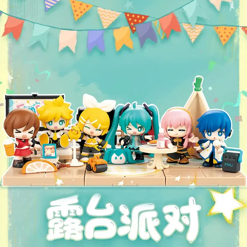 Hatsune Miku - Balcony Party Chibi Actionfigur - Blind Box - Einzelbox - Blokees