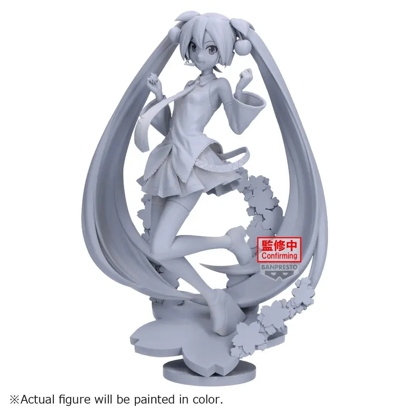 Hatsune Miku Banpresto Evolve PVC Statue Sakura Miku 23 cm