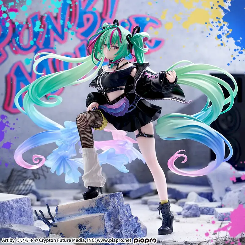 Hatsune Miku - Hatsune Miku (Punk! Ver.) - FIGURIZMa Figur - 23cm - SEGA