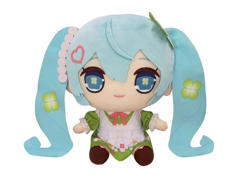 Hatsune Miku Kyurumaru Big Plüschfigur Clover 26 cm