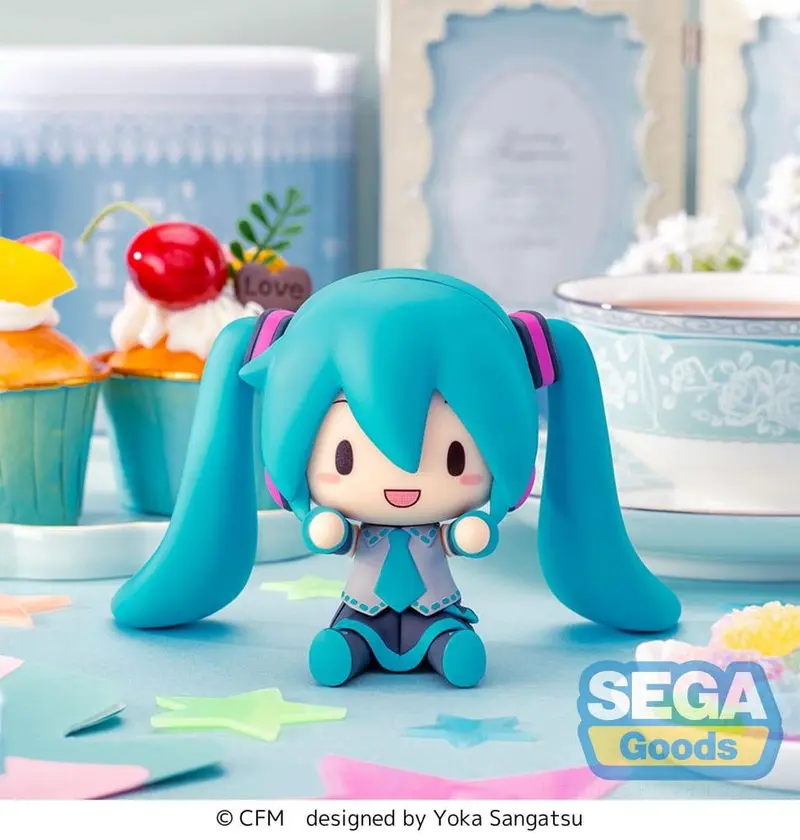 Hatsune Miku Mini Figur Hatsune Miku 8 cm