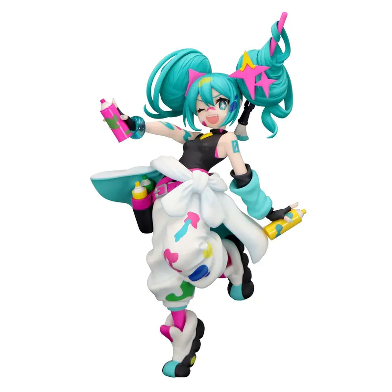 Hatsune Miku - Paint Girl - Trio-Try-iT Figur - 19cm - FuRyu