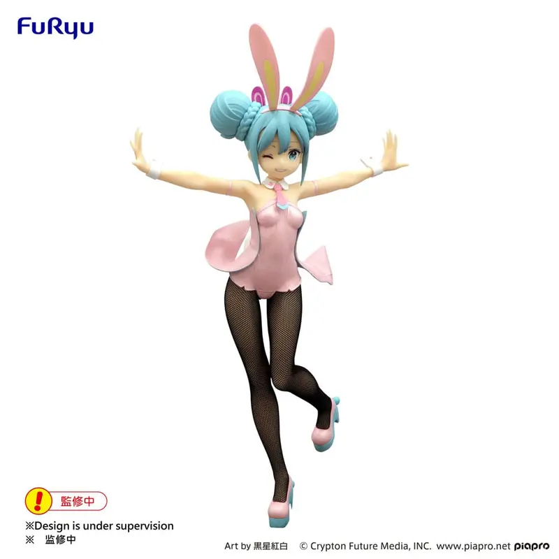 Hatsune Miku Wink Pearl Pink Color Ver. BiCute Bunnies PVC Statue 30 cm Hatsune Miku