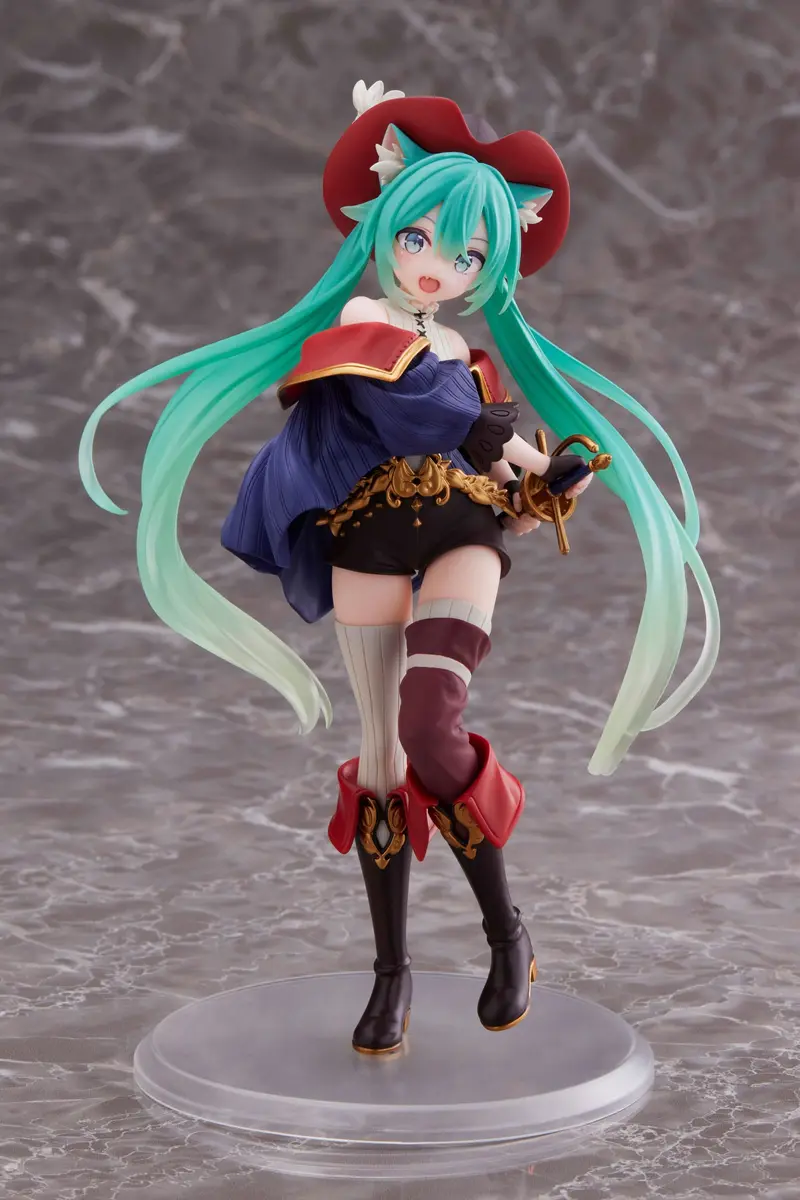 Hatsune Miku - Wonderland - Puss in Boots Figur (Taito) (re-run)
