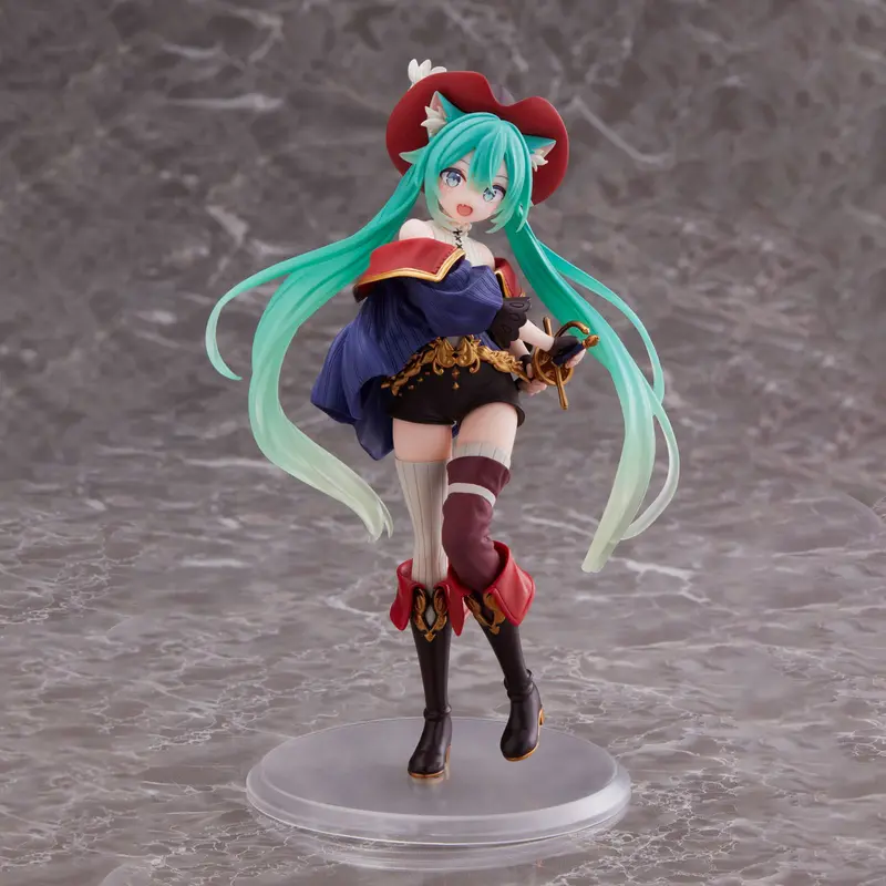 Hatsune Miku - Wonderland - Puss in Boots PVC Statue - 18 cm - Taito