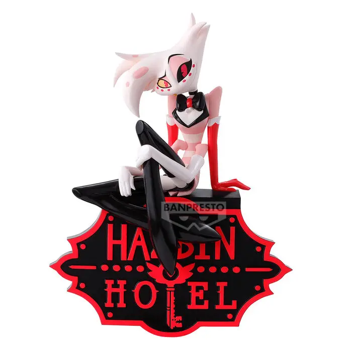 Hazbin Hotel - Angel Dust - Monitor Top Figur Ver. A (Banpresto)