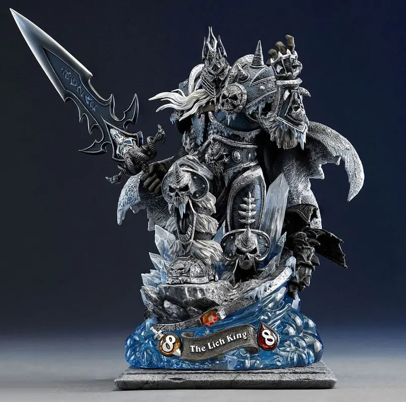 Hearthstone Statue 1/10 The Lich King 30 cm