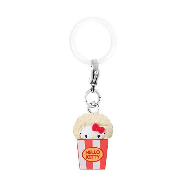 Hello Kitty Anhänger - American Design - Popcorn - Mejirushi - Gashapon