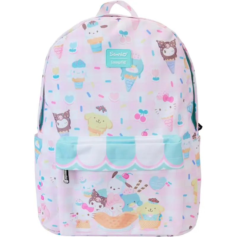 Hello Kitty im Eiscreme-Design, Sanrio Nylon-Rucksack - Loungefly