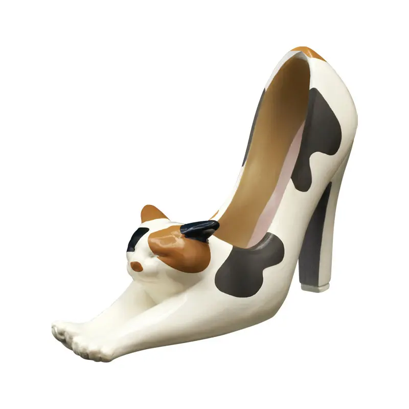 High Heel Cats Gashapon Figur "Calico"