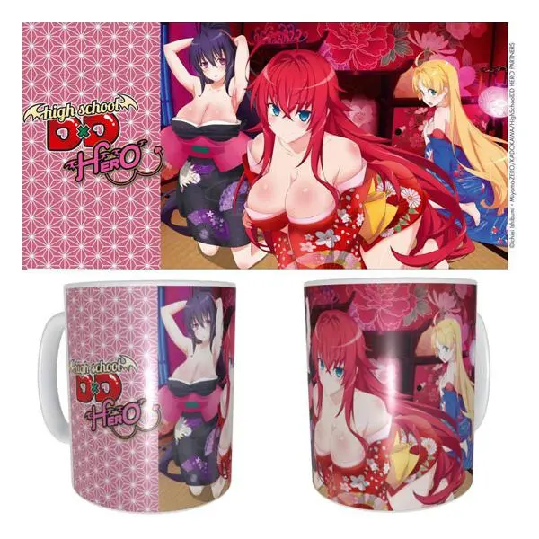 High School DxD Hero Becher Rias & Akeno & Asia