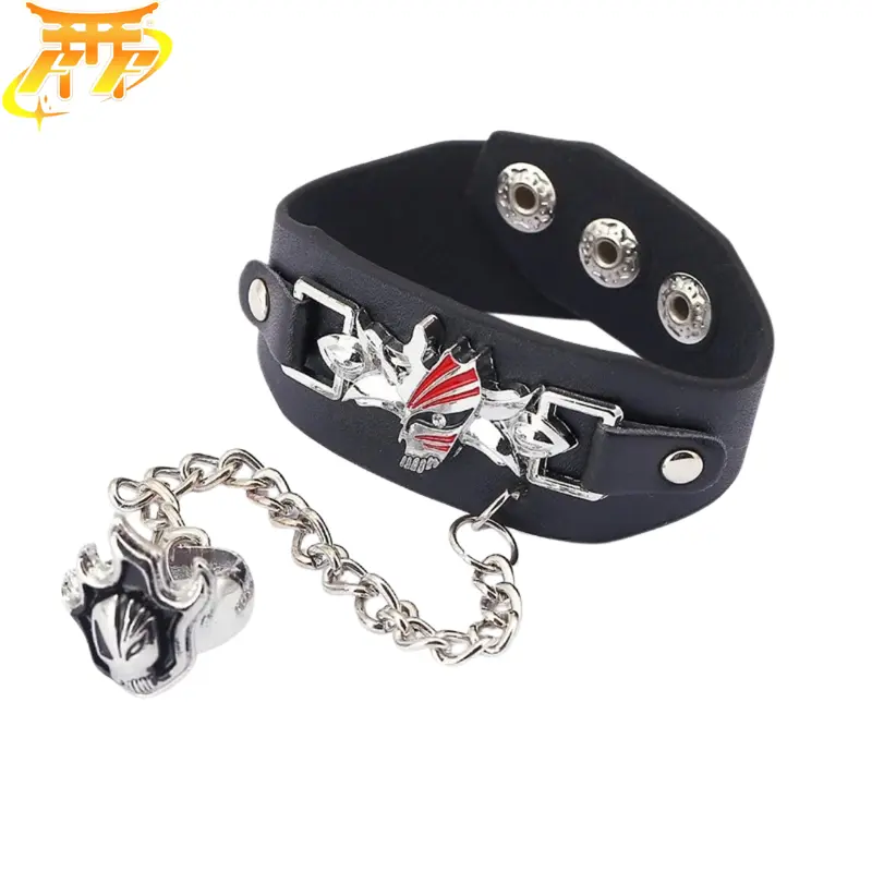 „Hollow Ichigo Maske“ Armband + Ring – Bleach