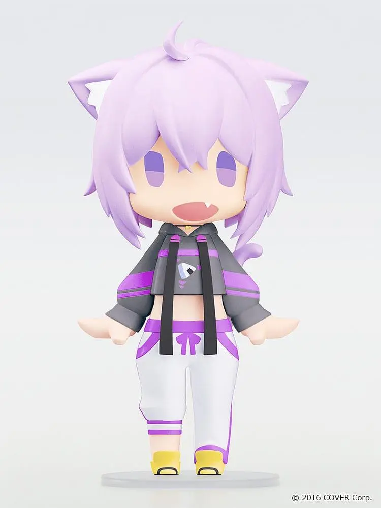 Hololive Production HELLO! GOOD SMILE Actionfigur Nekomata Okayu 10 cm