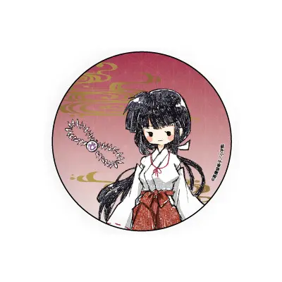 Inuyasha Button Kikyo
