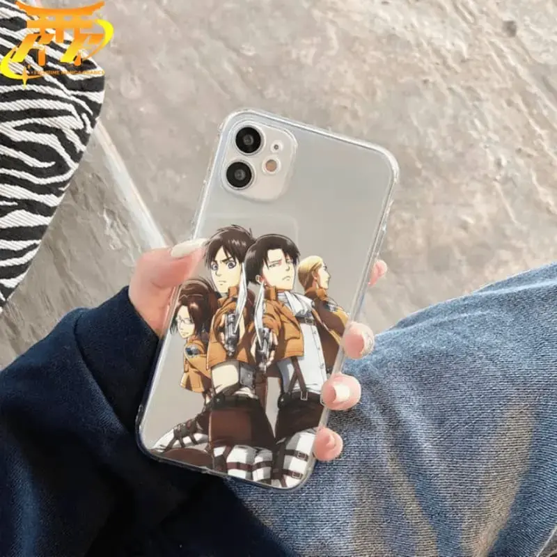 iPhone-Hülle Eren, Hansi, Erwin und Levi – Attack on Titan