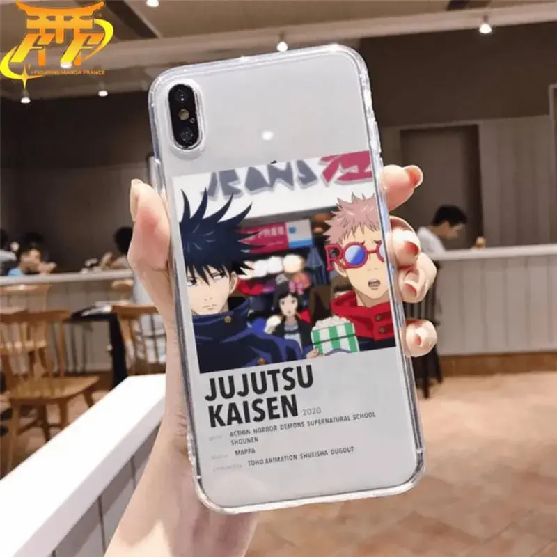 iPhone-Hülle Yuji Itadori und Megumi Fushiguro – Jujutsu Kaisen