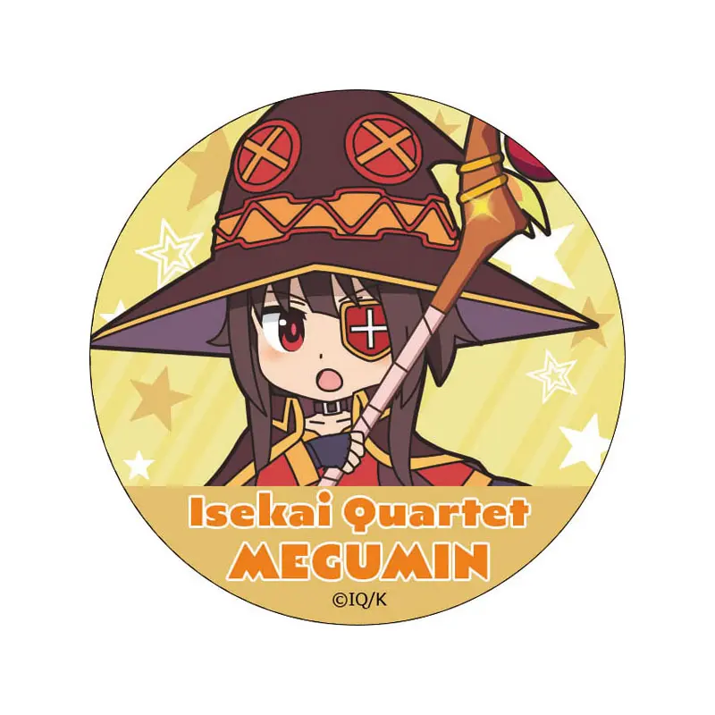 Isekai Quartet Megumin Button