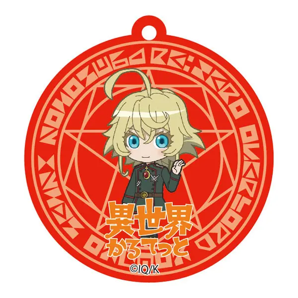 Isekai Quartet PVC Anhänger Tanya Von Degurechaf