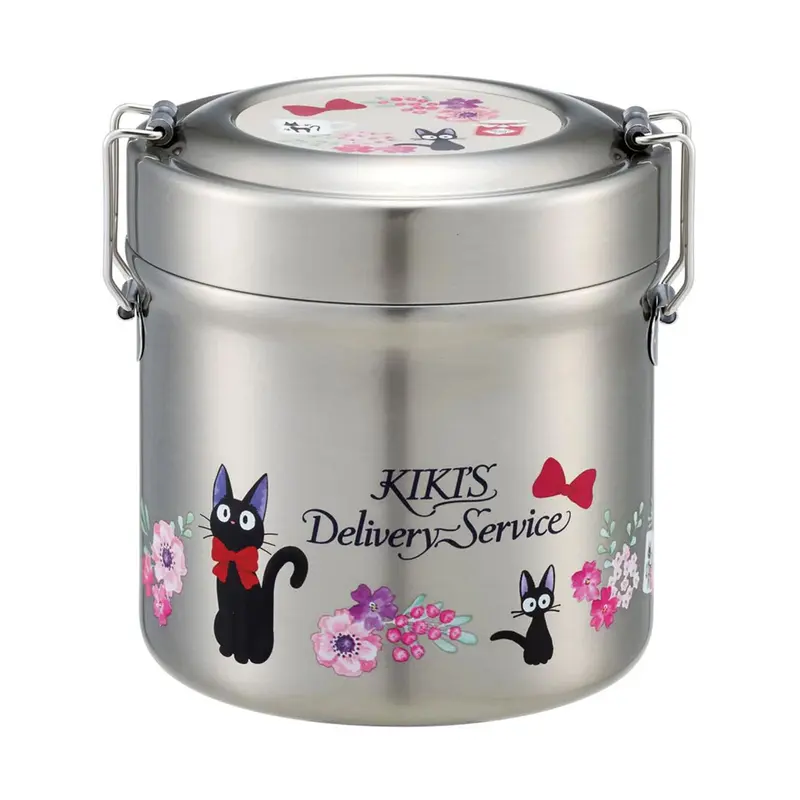 Isotherme Lunchbox 230ml 2-stöckig, Blumenstrauß, Kikis kleiner Lieferservice - Skater