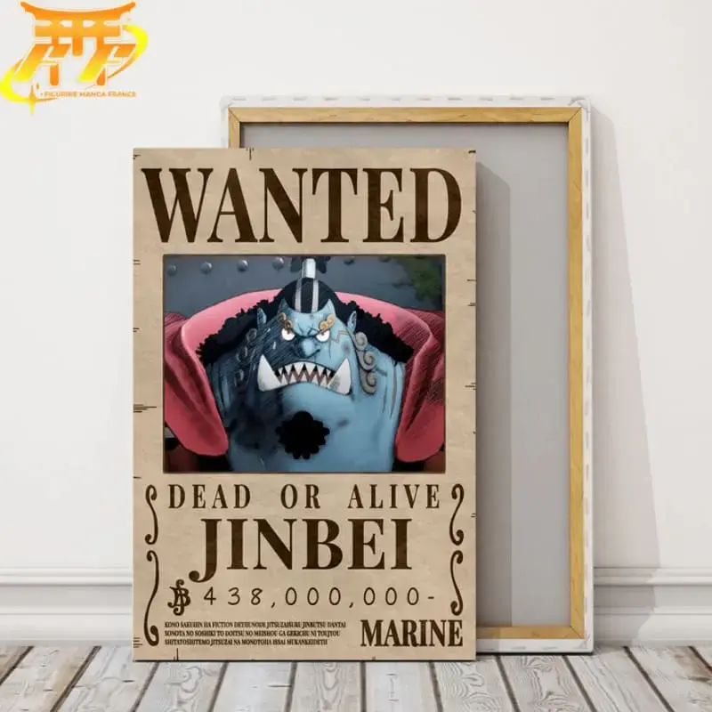 Jinbe Wanted Poster – One Piece