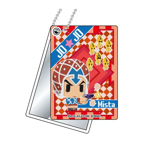 Jojo's Pitter-Patter Pop Golden Wind Spiegelanhänger Guido Mista