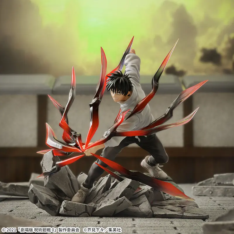 Jujutsu Kaisen 0 Luminasta PVC Statue Okkotsu Yuta Black Flash Ver. 17 cm