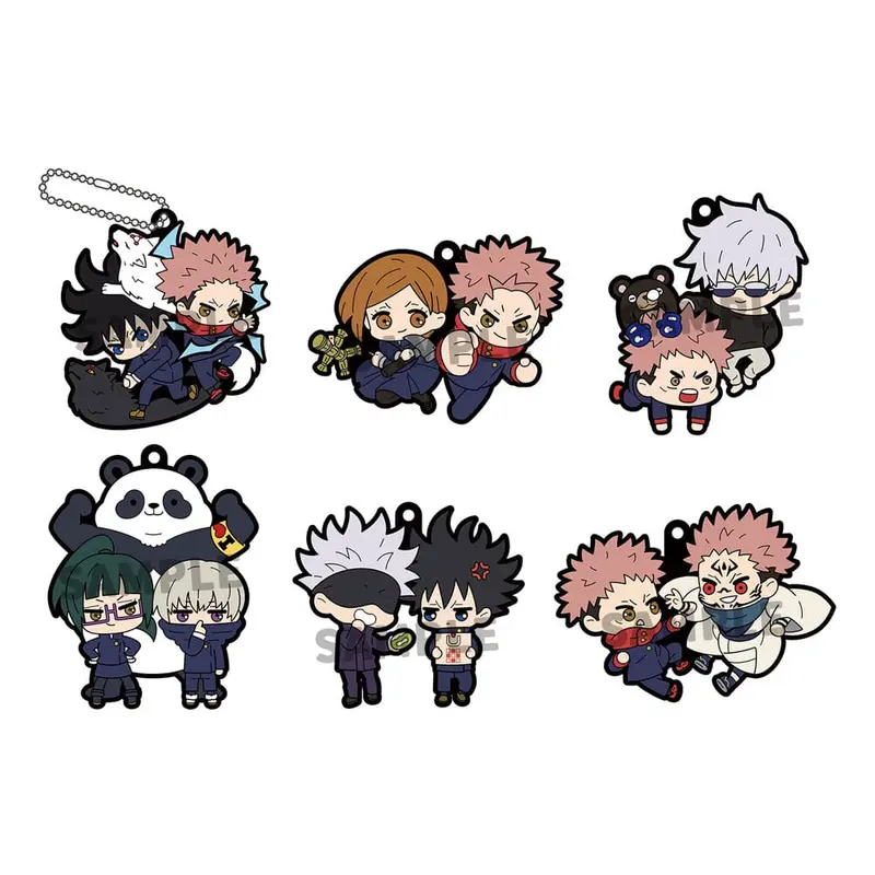 Jujutsu Kaisen 6 Buddy Gummi-Anhänger 6 cm