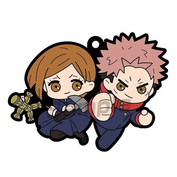 Jujutsu Kaisen BuddyColle Anhänger Yuji Itadori & Nobara Kugisaki