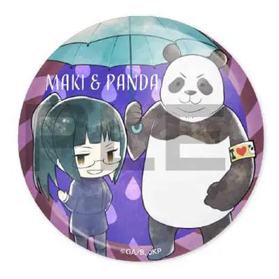 Jujutsu Kaisen Button Kasakko Ver. Maki Zenin & Panda