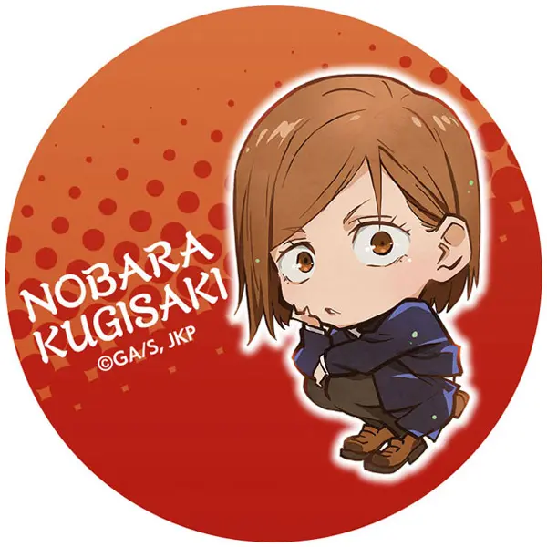 Jujutsu Kaisen Chara Button Nobara Kugisaki