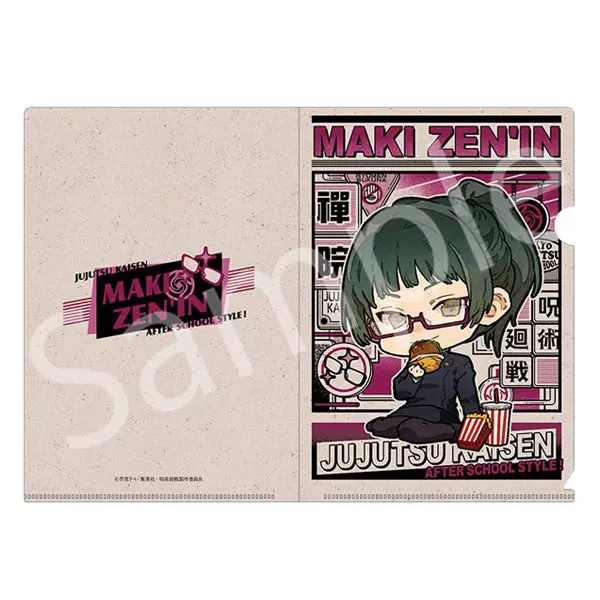 Jujutsu Kaisen Clearfile After School Ver. Maki Zenin