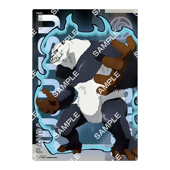 Jujutsu Kaisen Flat Gashapon Clear Poster Vol. 5 Panda