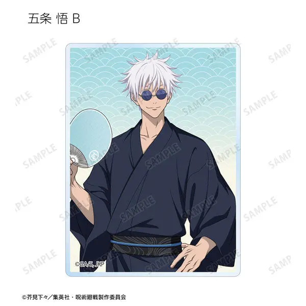 Jujutsu Kaisen Hanayashiki Collaboration Hidden Inventory - Premature Death Yukata Ver. Acryl-Sammelkarte Satoru Gojo (B)