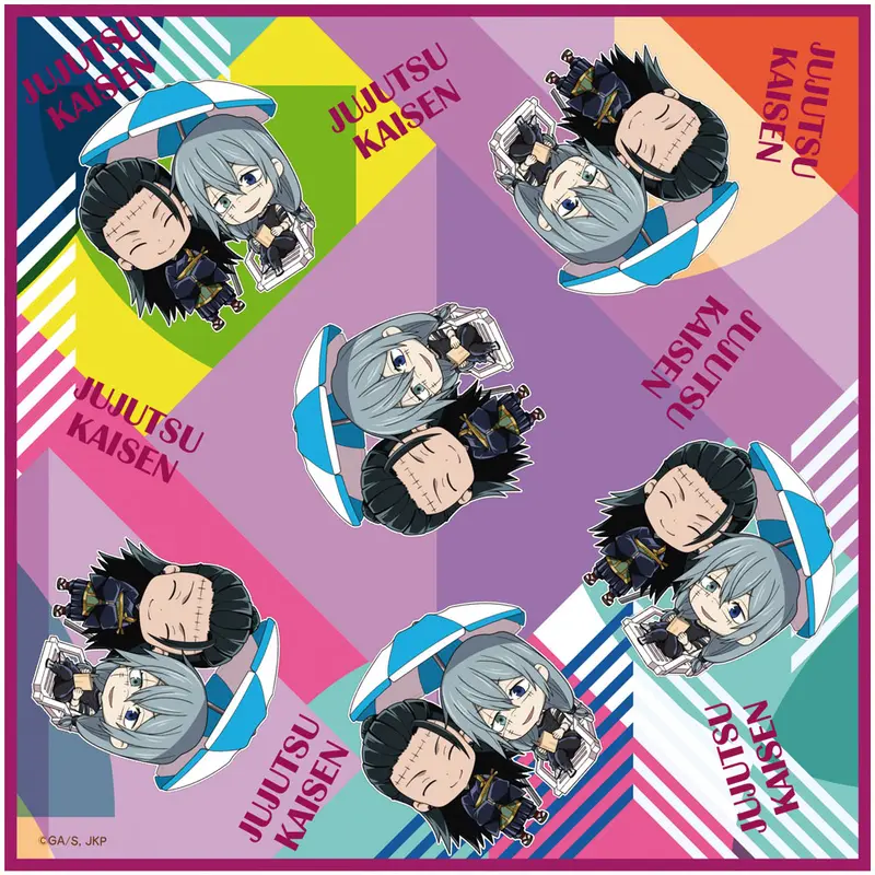 Jujutsu Kaisen Handtuch Mahito & Geto