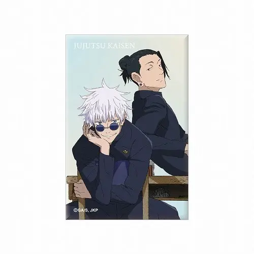Jujutsu Kaisen Hidden Inventory - Premature Death Aufstell-Button Satoru Gojo & Suguru Geto