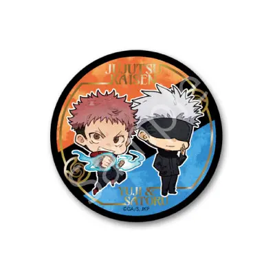 Jujutsu Kaisen Jewelry Button Normal Ver. Satoru Gojo & Yuji Itadori