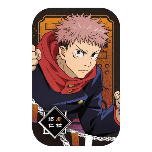 Jujutsu Kaisen Marukaku Button Yuji Itadori Ver. A