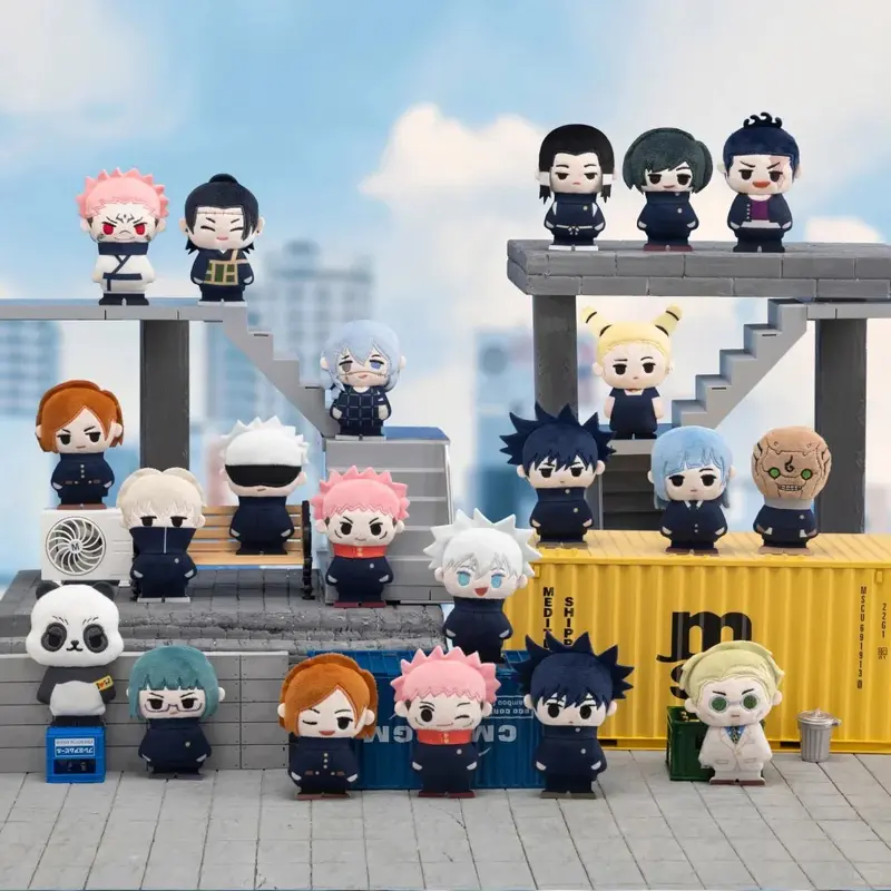 Jujutsu Kaisen - "Möngyu Wujie" Serie - Plüsch-Brosche Blind Box - Einzelbox - KAYOU