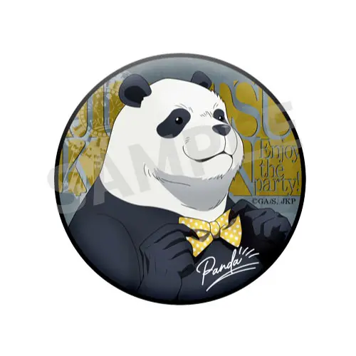 Jujutsu Kaisen Party Version Button Panda (matt)