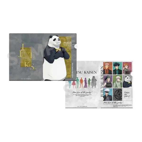 Jujutsu Kaisen Party Version Clearfile 2er Set Panda & Group Party