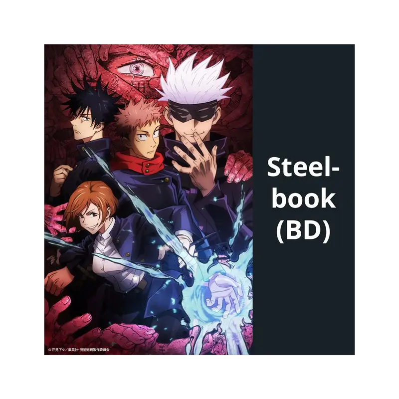 Jujutsu Kaisen - Season 1 - Gesamtausgabe - Limited Edition mit Steelbook (Blu-ray)