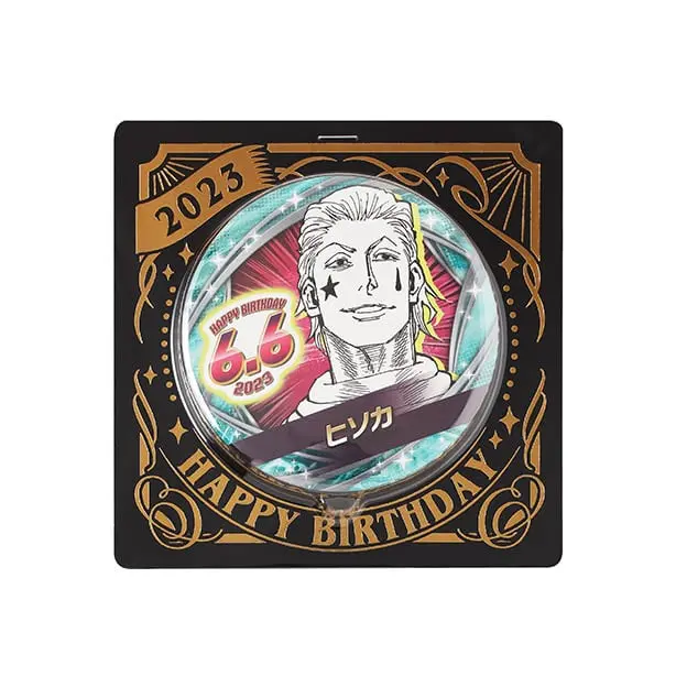 [Jump Shop] Hunter x Hunter 2023 Birthday Button Hisoka Morow
