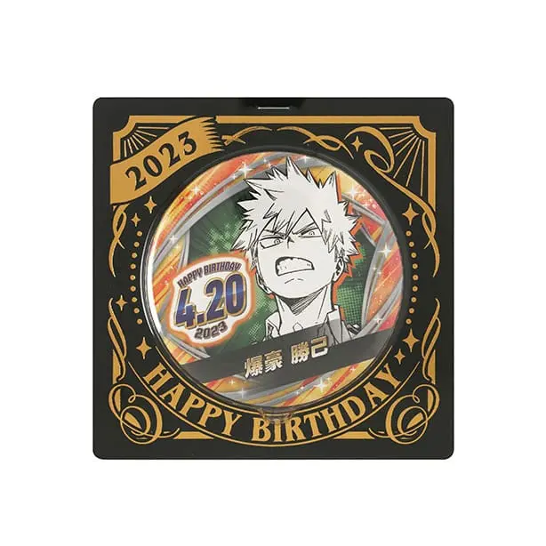 [Jump Shop] My Hero Academia 2023 Birthday Button Katsuki Bakugo