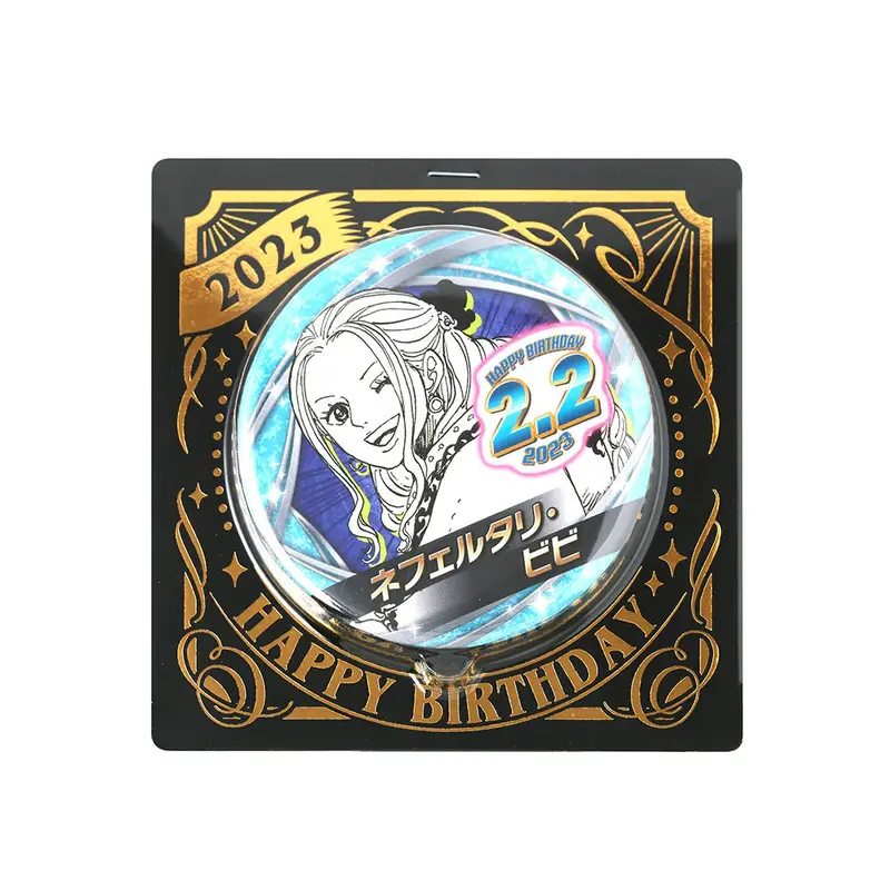 [Jump Shop] One Piece 2023 Birthday Button Nefertari Vivi