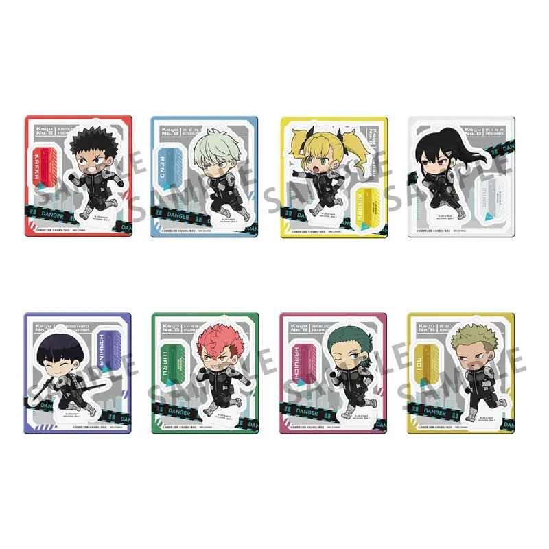 Kaiju No. 8 TokoToko Mascot Acryl 8 Figuren Display 8 cm
